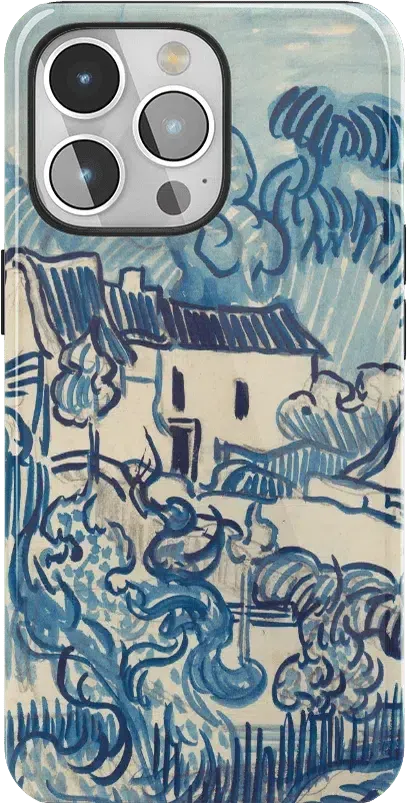 Van Gogh | Landscape With Houses Phone Case