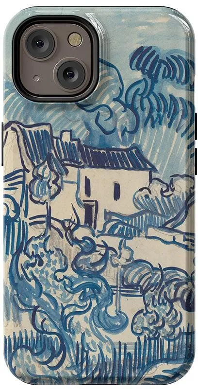 Van Gogh | Landscape With Houses Phone Case