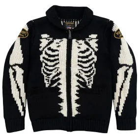 Vanson Leathers Skeleton Cowichan Jumper - M