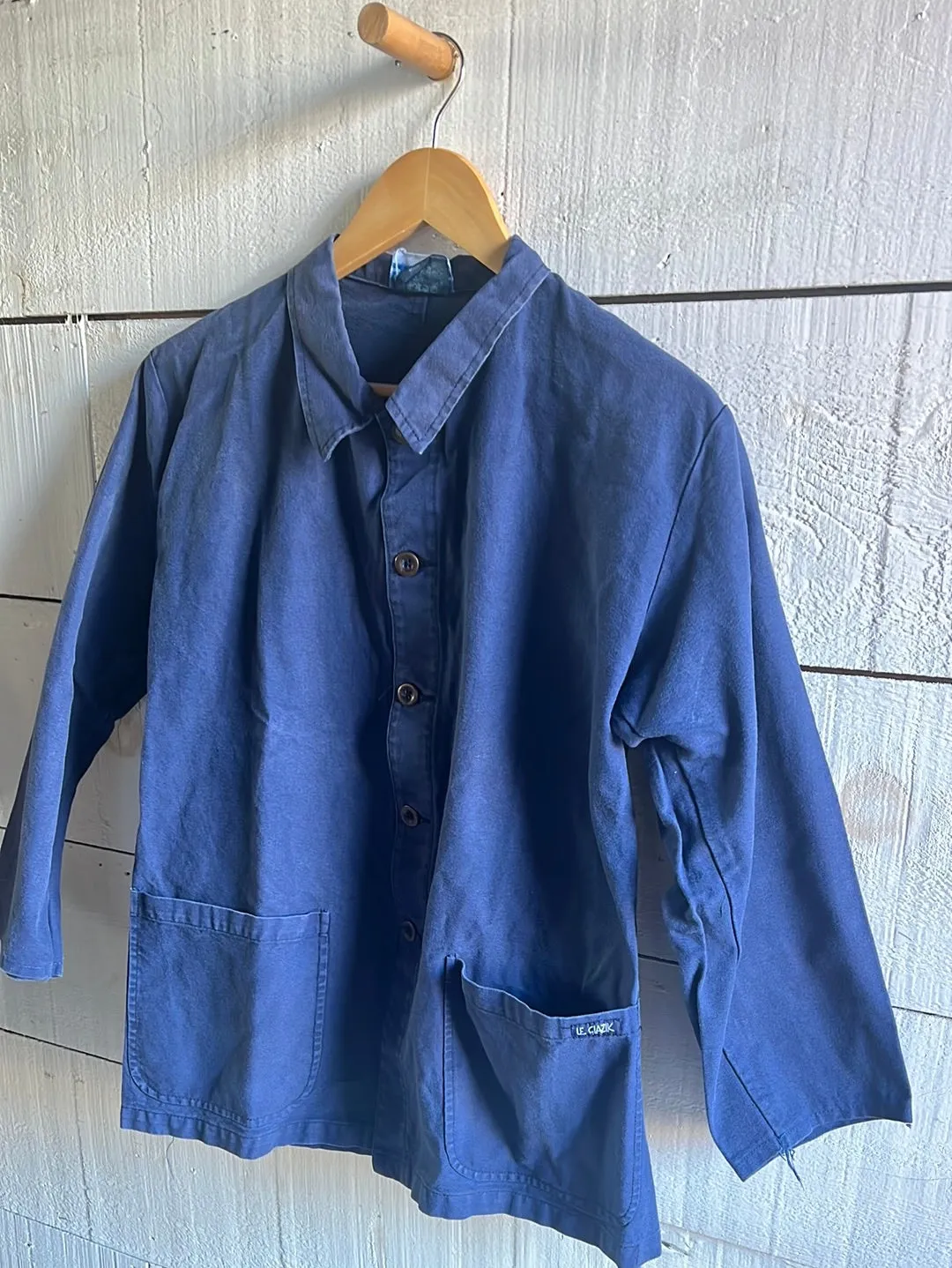 Vintage French Chore Coat - Dark Indigo