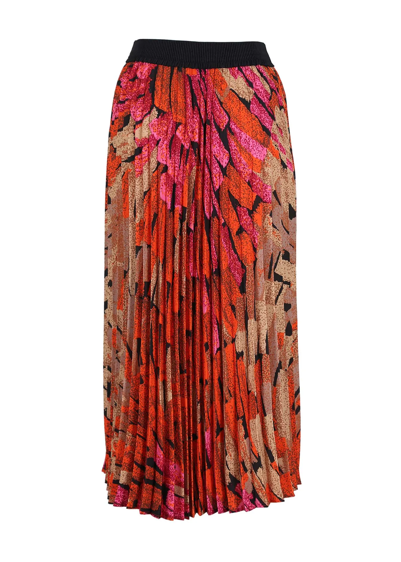 Vivant Pleated Skirt Orange