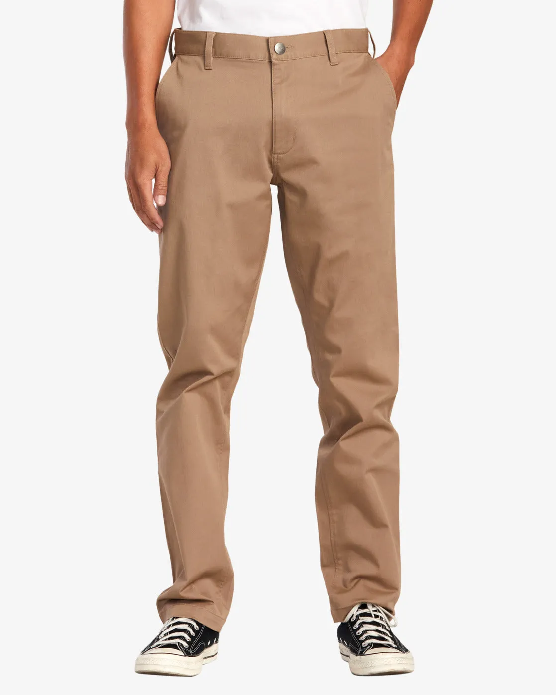 Weekend Stretch Chino Pants - Dark Khaki