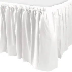 White Table Skirt 29" x 215" | 1 ct