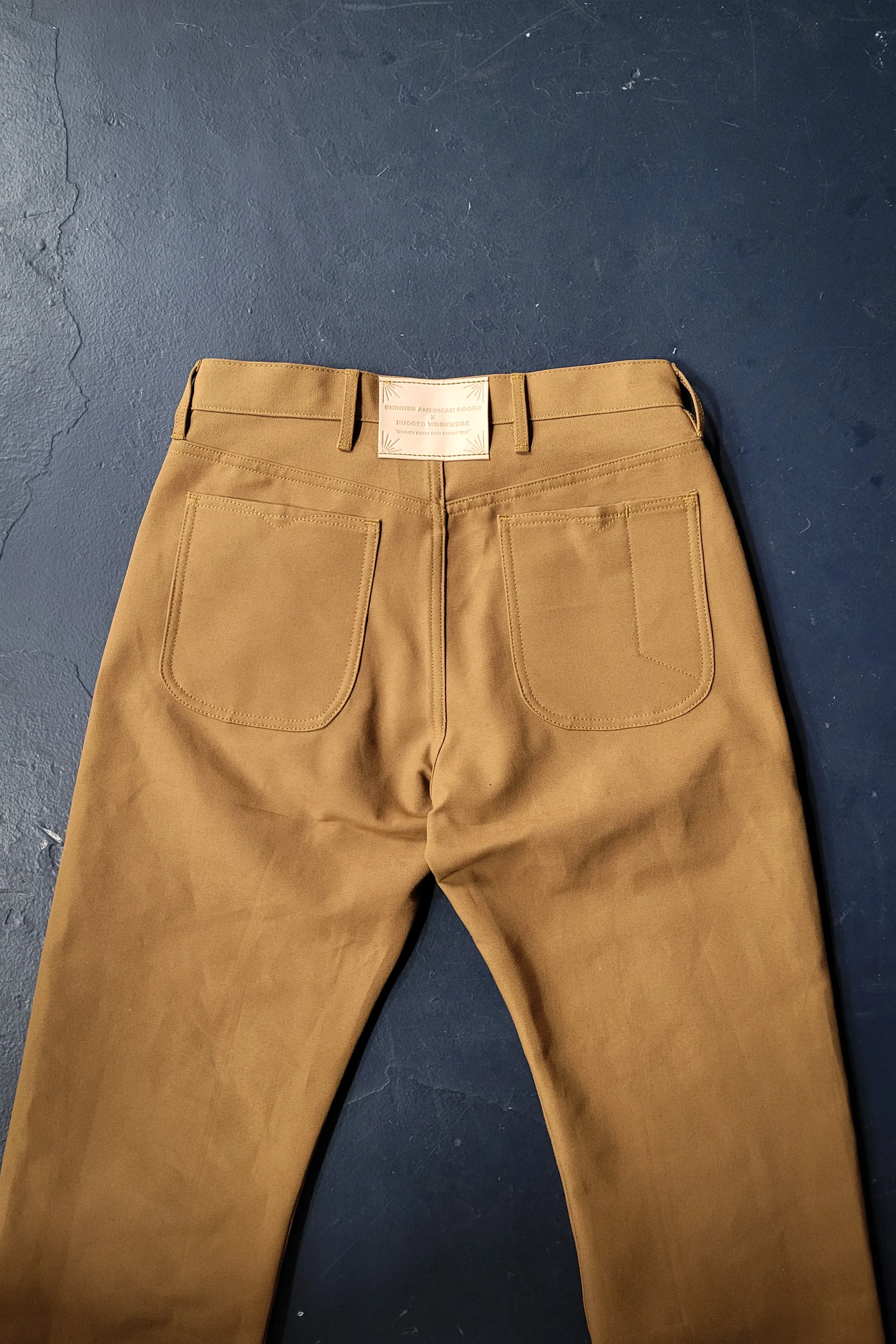 Work Pants - 12oz. USA Brown Canvas