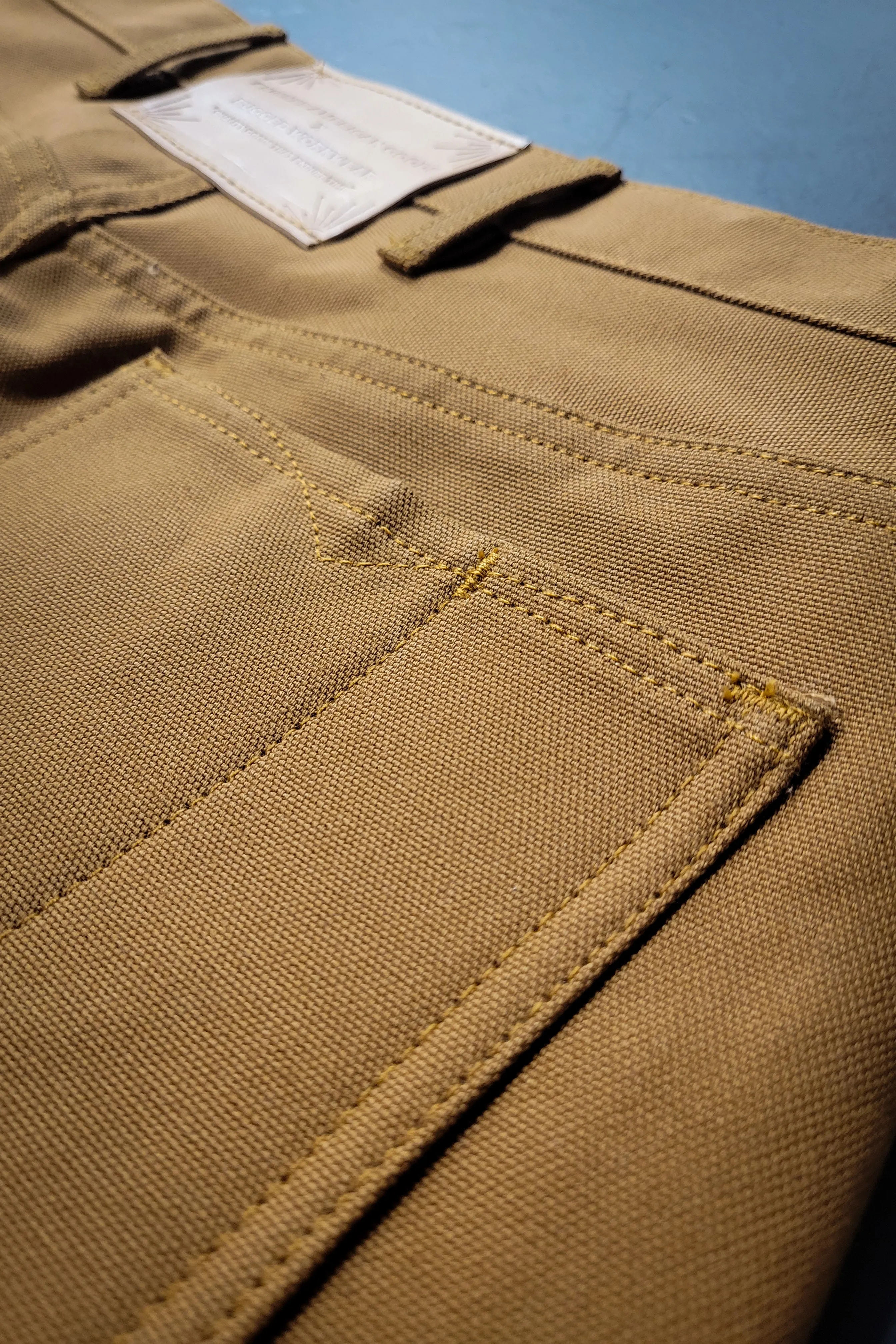 Work Pants - 12oz. USA Brown Canvas