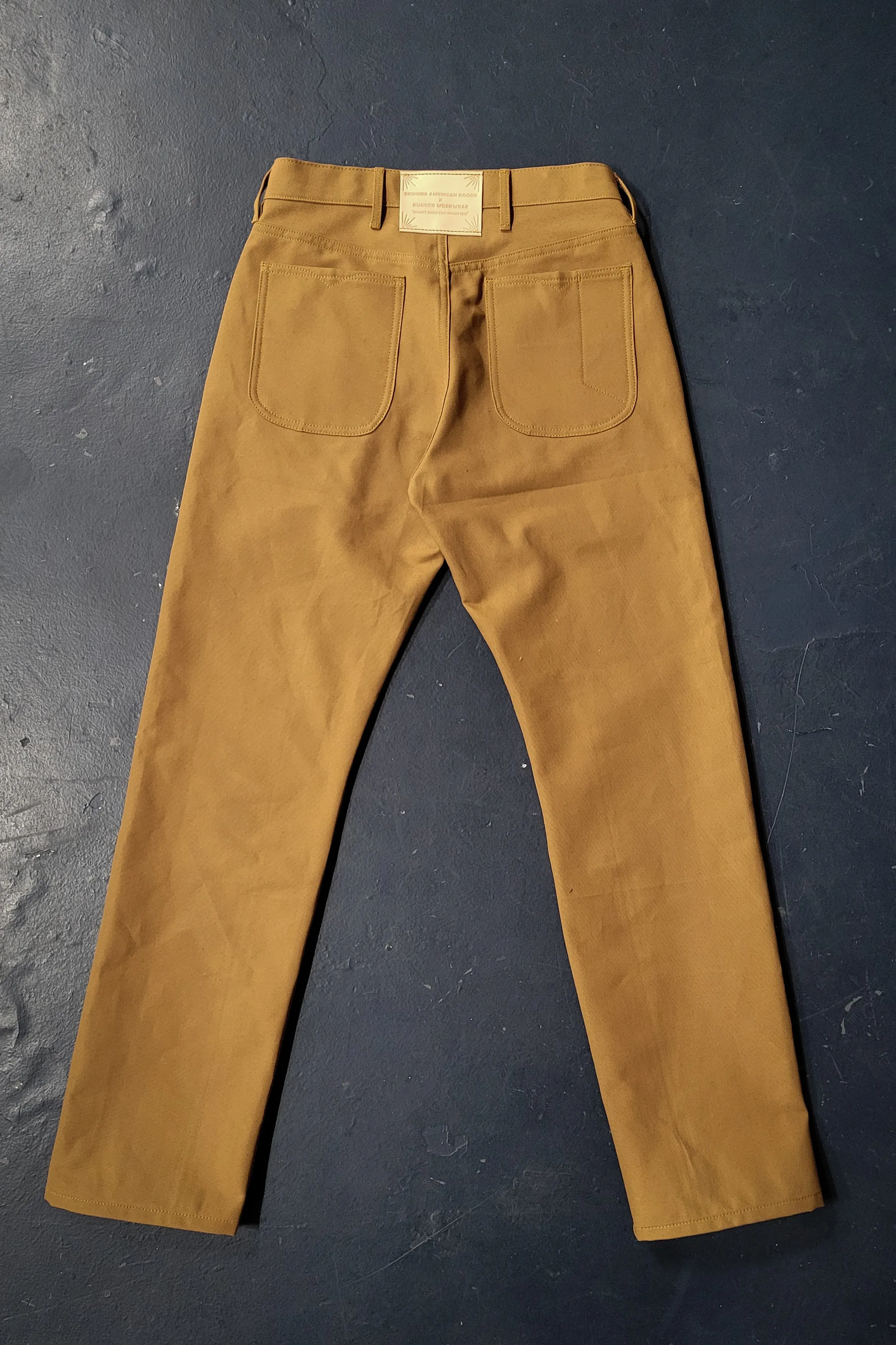 Work Pants - 12oz. USA Brown Canvas