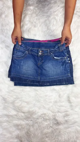 Y2K Retro Denim Structured Mini Skirts Ft. Diesel - 10 Pieces ( BC-10-34 )